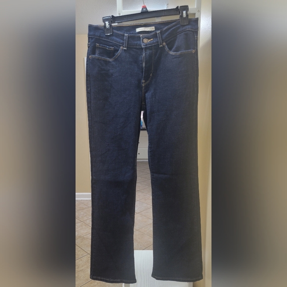 Dark Denim Classic Bootcut Jeans LEVI'S - Picture 3 of 5